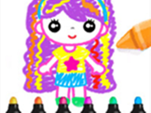 Drawing Games For Girls – Color And Glitter