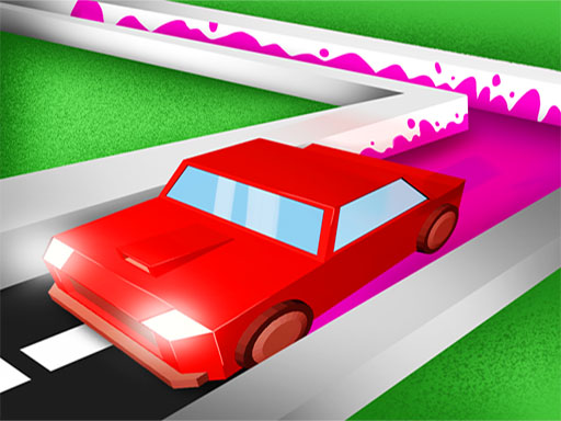 Roller Road Splat – Car Paint 3D