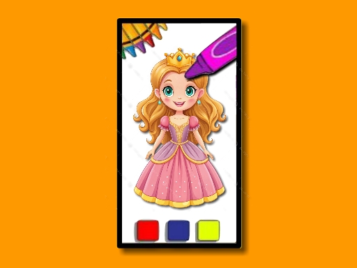 BTS Princess Coloring Book