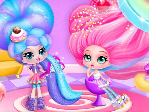 Cotton Candy Style Hair Salon