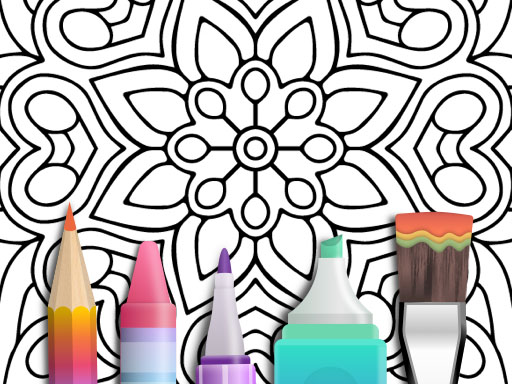 Mandala Coloring Book – Casual