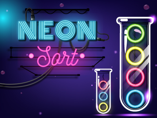 Neon Sort Puzzle – Color Sort Game