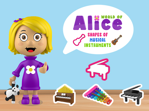 World of Alice Shapes of Musical Instruments