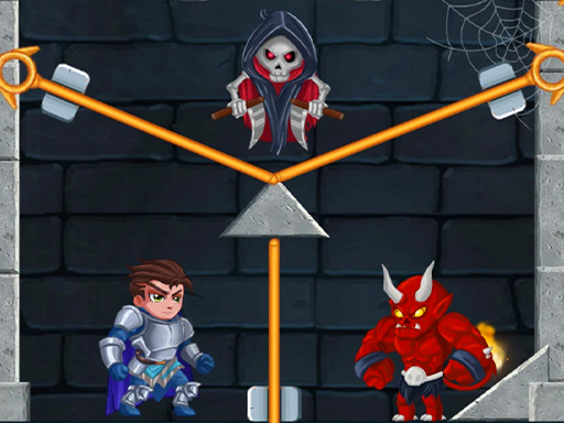 Hero Rescue – Pull the pin puzzle