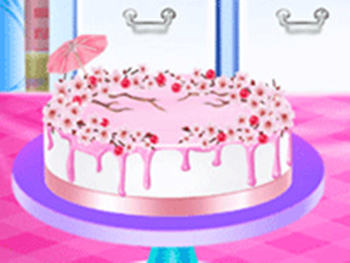 Cherry Blossom Cake Cooking – Food Game