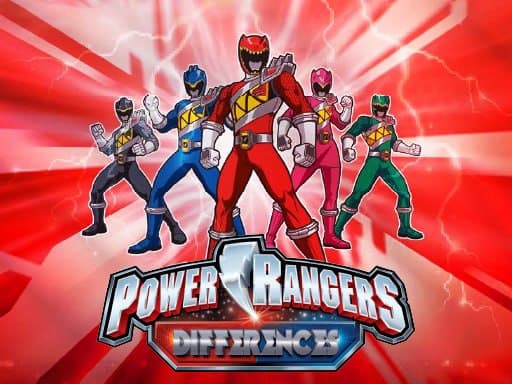 Find the Differences – Power Rangers Spot Game