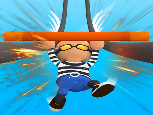Roof Run Rails Man – railing challenge Game online